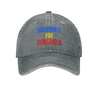 GQWJKSZ Gorras Demócratas por Venezuela Gorras para Hombres y Mujeres Gorras de Golf para papá