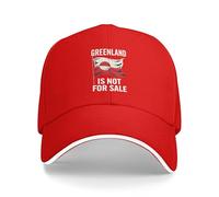 GQWJKSZ Groenlandia no está Gorra FDT Protesta política Gorras de Golf para Hombres y Mujeres Gorras de papá