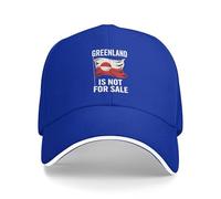 GQWJKSZ Groenlandia no está Gorra FDT Protesta política Gorras de Golf para Hombres y Mujeres Gorras de papá