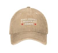 GQWJKSZ Hagamos de Estados Unidos una Democracia de Nuevo. Gorras de protesta estadounidenses para Hombres y Mujeres. Gorras de