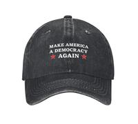 GQWJKSZ Hagamos de Estados Unidos una Democracia de Nuevo. Gorras de protesta estadounidenses para Hombres y Mujeres. Gorras de