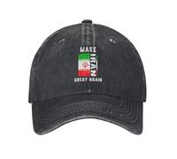 GQWJKSZ Hagamos Que Irán vuelva a ser Grande, apoyemos la Libertad, liberemos a Irán, democráticemos, Gorras de béisbol Unisex,
