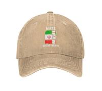 GQWJKSZ Hagamos Que Irán vuelva a ser Grande, apoyemos la Libertad, liberemos a Irán, democráticemos, Gorras de béisbol Unisex,