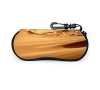 GQWJKSZ Huge Dunes Desert Fine Place Fotógrafos Gafas de sol Estuche blando cremallera de neopreno ultraligero con mosquetón, Estuche para anteojos de lectura