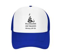 GQWJKSZ Los multimillonarios Nos pisotean a Todos Gorras de Camionero Cómanse a los Ricos Demócratas Gorra de béisbol anticapita