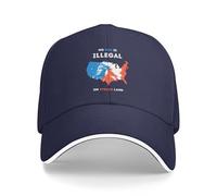 GQWJKSZ Nadie es Ilegal en Tierras robadas Gorras de Camionero Todos Somos inmigrantes Gorra de béisbol para Hombres y Mujeres G