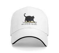 GQWJKSZ Oh, Dios mío, él Pisa. Sombrero Divertido y corpulento. No pises. Gorras de Golf para Hombres y Mujeres. Gorras de papá.