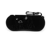 GQWJKSZ Portable I Love My Boxer Gafas de sol con hebilla de bloqueo Bolsa suave Tela de buceo ultraligera Estuche para gafas con cremallera