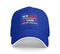 GQWJKSZ ¿Somos geniales todavía? Porque me Siento avergonzado. Gorras de Golf sutiles con Resistencia a FDT anti-47 para Hombres