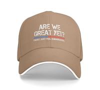 GQWJKSZ ¿Somos geniales todavía? Porque me Siento avergonzado. Gorras de Golf sutiles con Resistencia a FDT anti-47 para Hombres