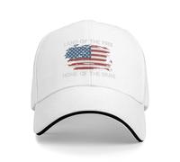 GQWJKSZ Tierra de los Libres Hogar de los Valientes Sombrero Día de los Veteranos Patrióticos Honor Militar Sombreros de Golf pa