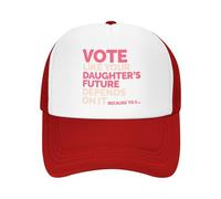GQWJKSZ Vota como si el Futuro de tu Hija dependiera de ello, Porque así es. Gorras de Camionero Roe Womens Rights Gorra de béis