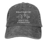 GQWJKSZ What Part of Don't You Understand Divertido Electricista Ingeniero Eléctrico Regalo Hombres Golf Sombrero Gorra De Béisbol Sombreros Papá Gorras
