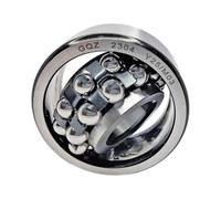 GQZ Bearing 2304 Rodamiento de bolas autoalineables de doble hilera 20x52x21mm Double Row Self-Aligning Ball Bearings de alta precisión de Metal para bricolaje mecánico Peso 0.213kg|2304