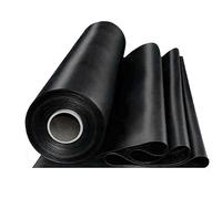 GQZJY Revestimiento de Estanque de HDPE Revestimiento de Estanque Grande Espesor 0.4mm Membrana Reforzada paisajismo Resistente al desgarro para Fuentes de Agua y Jardines(Size:10mx10m)