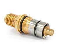 GR-47450000 - Cartucho termostático de 1/2" de acero inoxidable y latón - Compatible con Grohtherm 1000/3000 y Automatic 2000 - Cartucho de repuesto para 47450000