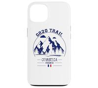 GR20 Trail Córcega Francia Senderismo Bandera Francesa Trekking Carcasa para iPhone 13