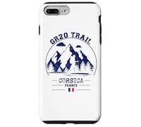 GR20 Trail Córcega Francia Senderismo Bandera Francesa Trekking Carcasa para iPhone 7 Plus/8 Plus