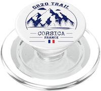GR20 Trail Córcega Francia Senderismo Bandera Francesa Trekking PopSockets PopGrip para MagSafe
