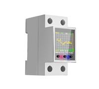 GR2P 100A Medidor de Electricidad Inteligente Tuya WiFi Medidor de Energía de Riel DIN Monitor de Pantalla Digital Amperímetro de Curva de Voltaje