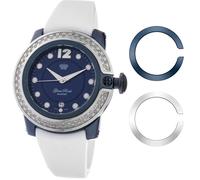 GR32049D Reloj analógico de 44 mm (azul) - Glam Rock