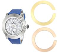 GR32080 Reloj analógico de 44 mm (plata) - Glam Rock