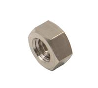 GR5 Titanium Alloy Hex Nut M4 M5 M6 M8 for Bike Motorcycle Car Boat Accessory Parts(Silver,M6)