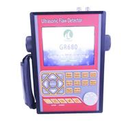 GR680 - Detector ultrasónico portátil de defectos de inspección de defectos 0 a 15000 mm NDT Digital Flaw Meter 4MHz φ10mm Interfaz BNC