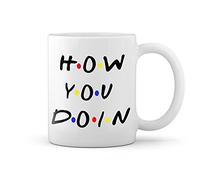 GR8Shop How You Doin? Friends Famous Tv Quote Blanco taza Mug