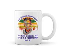 GR8Shop Ruth Bader Ginsburg Notorious RBG TShirt Quote Feminist Gift Blanco taza Mug