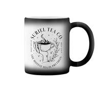GR8Shop Suriel Tea Co Acotar Court Of Thorns And Roses Fun Lustige Trend Taza de café negro mágico Mug