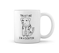 GR8Shop Trust Me I'm A Dogtor Greys anatomy Blanco taza Mug