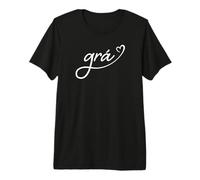 Grá Love Traducción al irlandés Camiseta Premium
