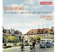 Gra?yna Bacewicz – Dos quintetos para piano / Cuarteto 4 violines / Cuarteto 4 violonchelos – NAXOS