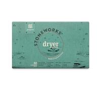 Grab Green, Stoneworks - Hojas para secadora, 80 hojas compostables (lluvia)