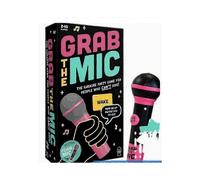 Grab The Mic Karaoke Game Exciting Grab The Mic, 2-10 Players 250 Lyric Cards