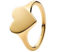 Grabable Heart 14 k Gold-Plated Ring