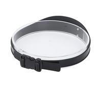 Grabación de Corte de Cabello Band de Corte Transpirable Guía de Recorte de Cabello para el Cabello para Niños con Diseño de Bricolaje Fácil, Material de Alto Grado, Función (Negro)