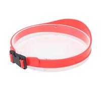 Grabación de Corte de Cabello Band de Corte Transpirable Guía de Recorte de Cabello para el Cabello para Niños con Diseño de Bricolaje Fácil, Material de Alto Grado, Función (Rojo)