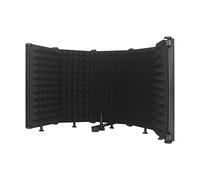 Grabación del Panel de Aislamiento de Micrófono, Paneles de Grabación Vocales de Sonido Ajustables Porta Ajustables Portátiles Placa a Prueba de Sonido, Equipo de Estudio (5 panel)