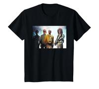 Grabación del vídeo de Queen The Miracle de Freddie Mercury Band Camiseta, Niños, Negro, 2 años