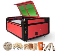 Grabado láser 130W Grabadora Laser Cortadora laser Sihao Láser CO2 1400 x 900 mm Área 220V Europlug Software Ruida con USB para Papel/Plásticos/Telas de Cuero/Vitrocerámica/Resina/Bambú y Madera etc.