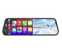 Grabador De Video DVR para Espejo Retrovisor Coche, Inalámbrico, Carplay Y Android, Cámara Trasera 1080P, Monitoreo Estacionamiento Las 24 Horas(A54-Only 4K DVR,None)