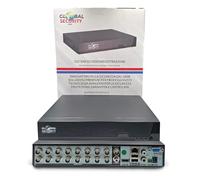 Grabador de Vídeo XVR Híbrido 5M-N | DVR 16 Canales 5 Megapíxeles Lite GSS Pro (Salida 4K, IA, Audio Coaxial TVI/AoC)
