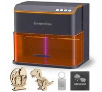 Grabador láser Galvo Genmitsu Kintix de 10 W, marcado de alta velocidad de hasta 90 000 mm/min, diseño híbrido de eje X, elevación automática, compatible con LightBurn, seguridad de clase 1