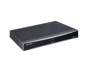 Grabador NVR Hikvision Serie PRO 4 Canales IP PoE 12MP con Audio Negra - DS-7604NXI-K1/4P(D)