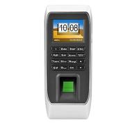 Grabadora biométrica de reloj asistencia con huella dactilar, máquina lectora electrónica Digital en inglés for empleado Dispositivo de registro