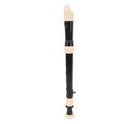 Grabadora de 8 Agujeros, Clarinete Desmontable de 8 Agujeros, Limpieza Sencilla para Clase de Música (BLACK)