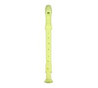 Grabadora de 8 Agujeros, Flauta Dulce ABS Descant Flauta, Grabadoras de Clarinete para Estudiantes, Niños, Viento y Instrumentos de Viento de Madera (YELLOW)