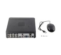 Grabadora de 8 Canales, CCTV de Seguridad 8 Canales 8CH AHd CVI/TVI/DVr NVR 5 en 1 Grabadora de Vídeo en Tiempo Real 100-240V